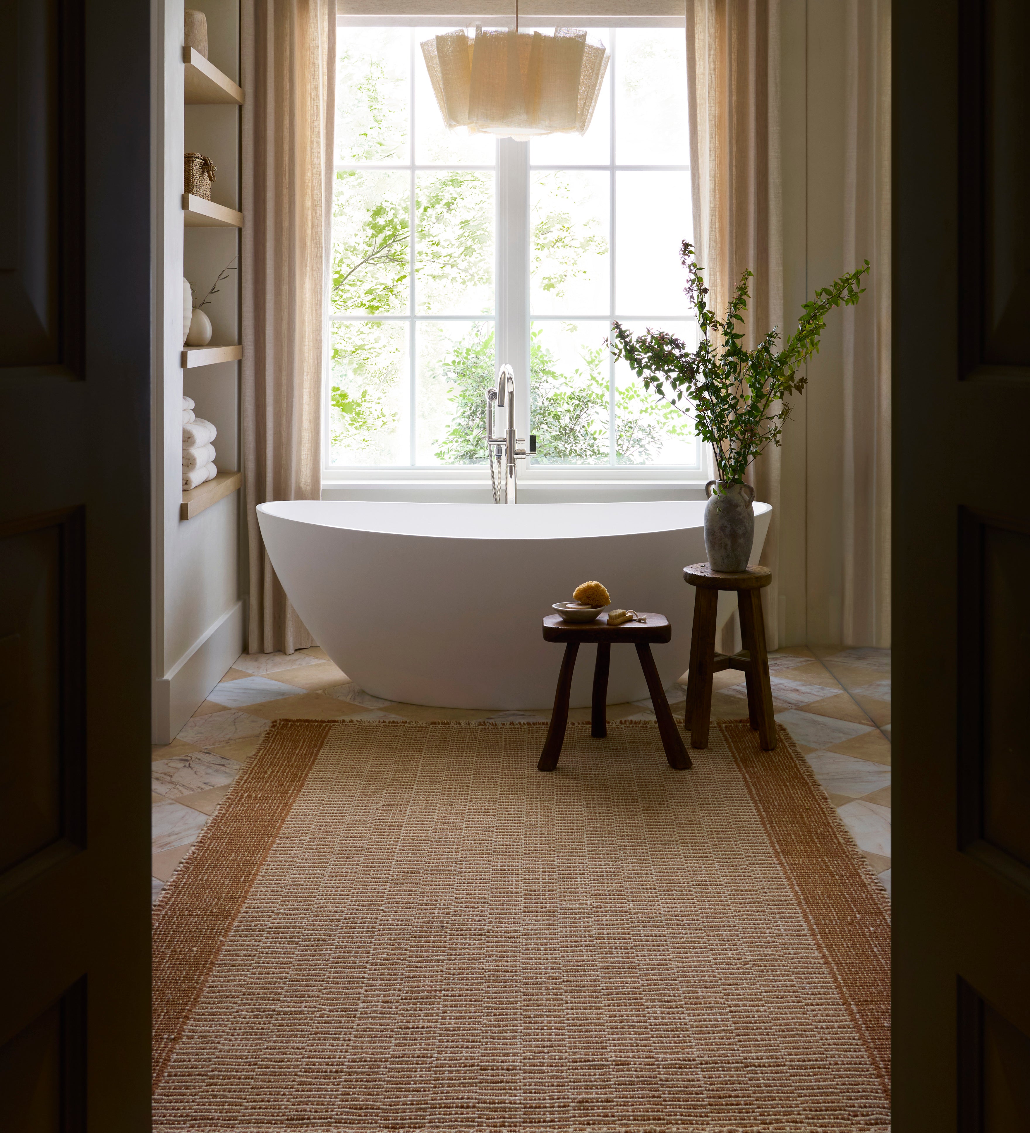 Loloi Sigrid Cinnamon / Ivory Rug - Rug & Weave