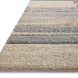 Loloi Silas Slate / Sand Rug 0-RUGS-patterned Loloi