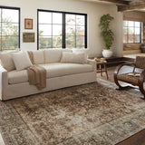 Joanna Gaines x Loloi Sinclair Rust / Lagoon Rug RUGS - synthetic Loloi