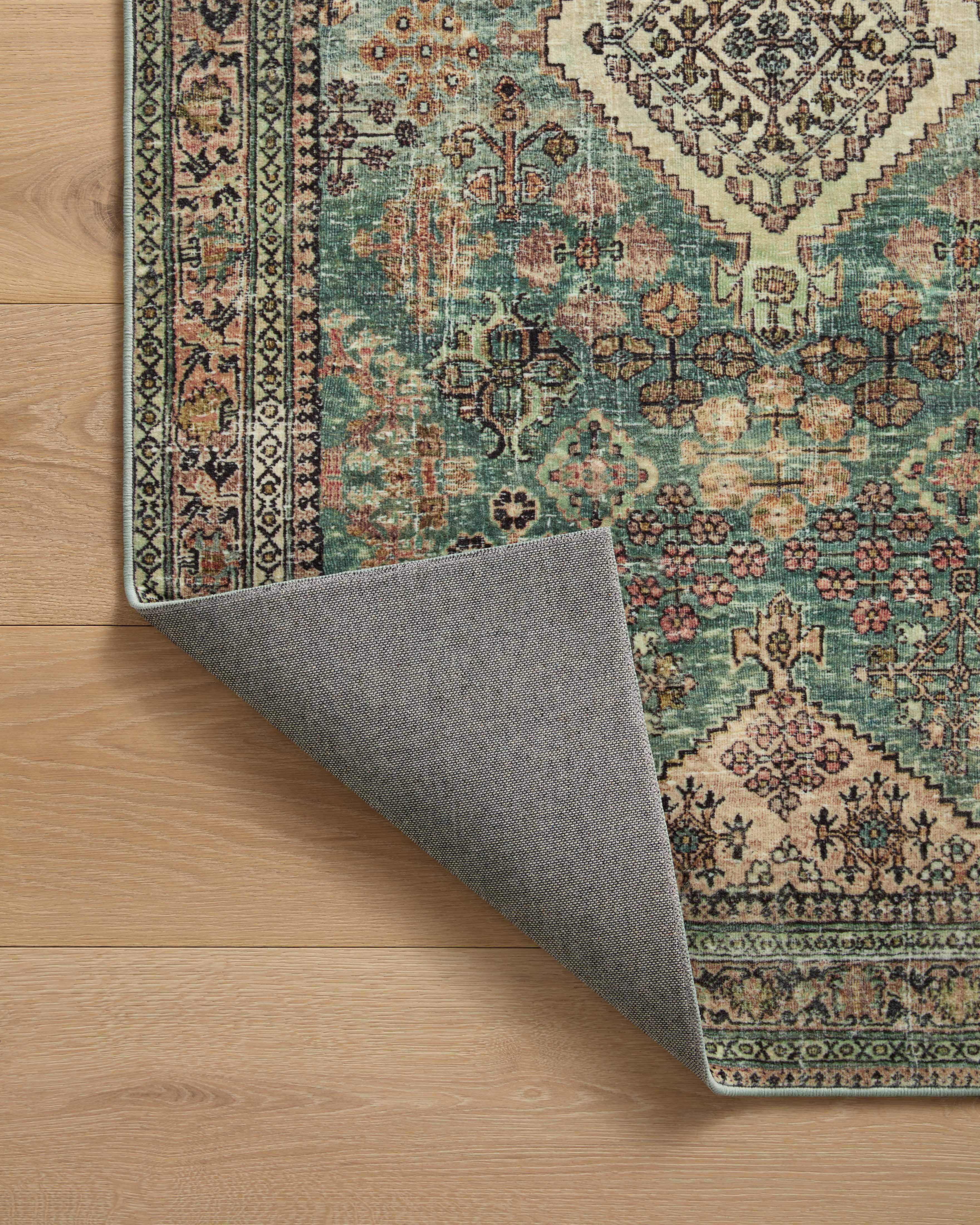 Joanna Gaines x Loloi Sinclair Turquoise / Multi Rug RUGS - synthetic Loloi
