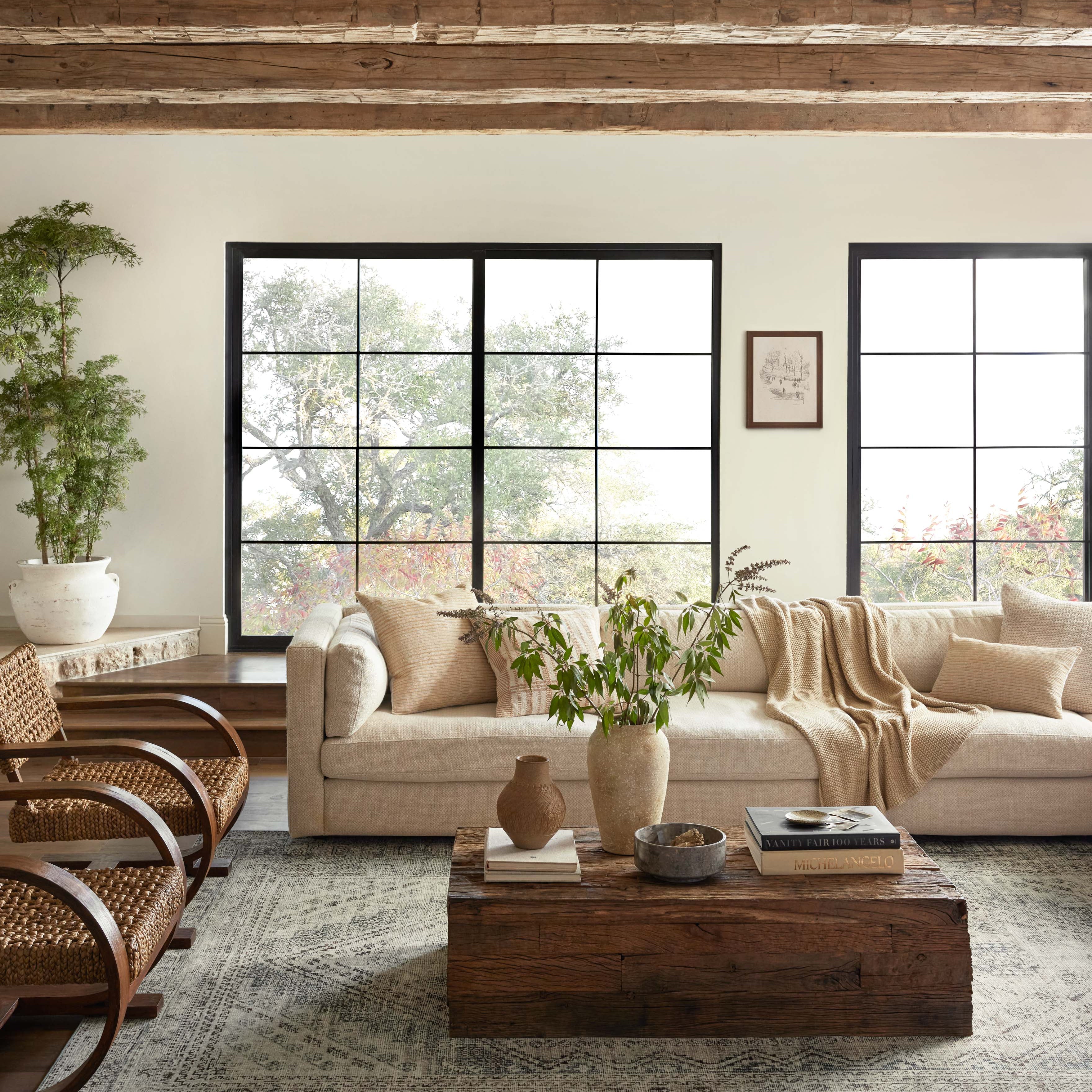 Magnolia Home by Joanna Gaines x Loloi Sinclair Natural / Sage Rug 0-RUGS-patterned Loloi