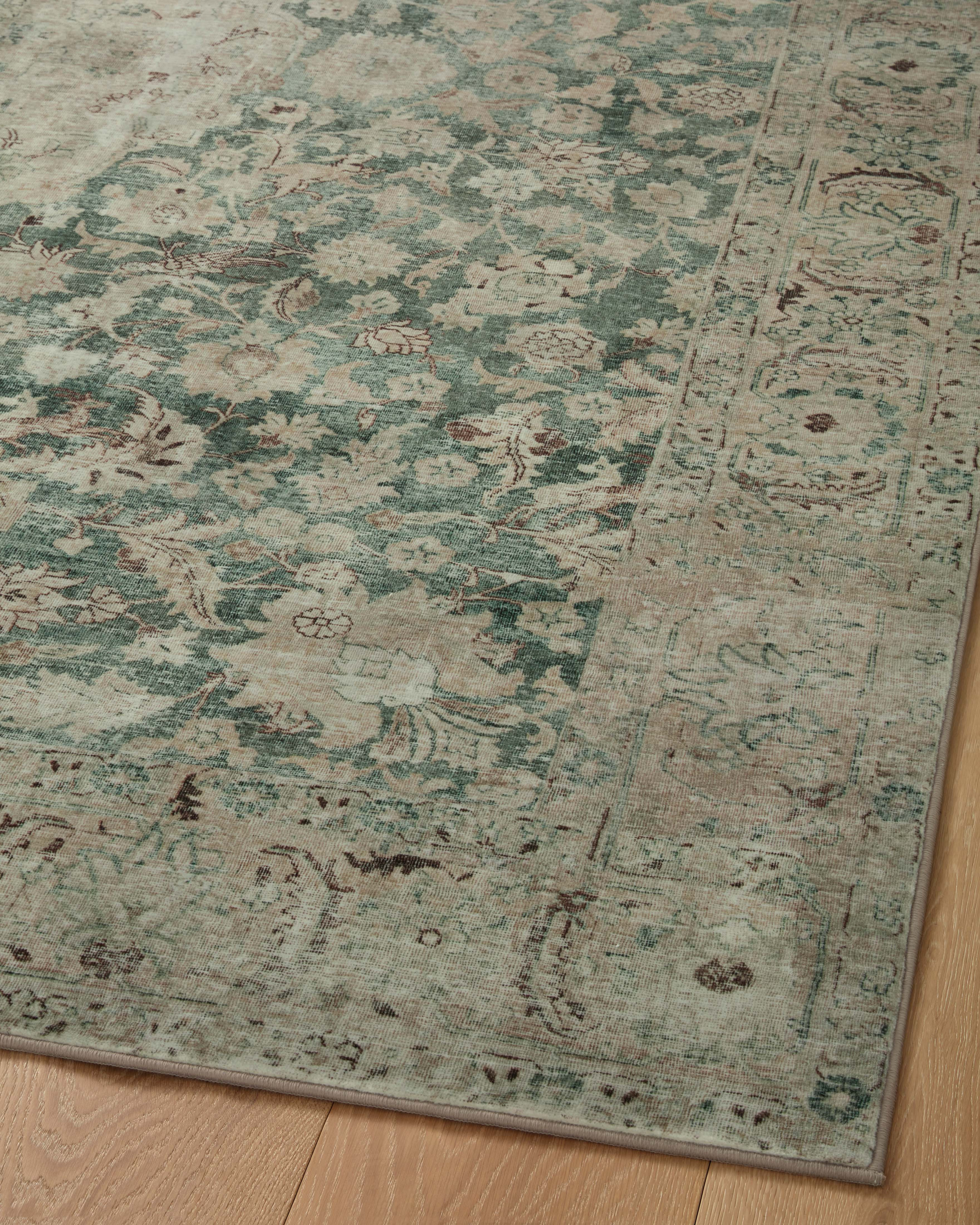 Joanna Gaines x Loloi Sinclair Jade / Sand Rug RUGS - synthetic Loloi