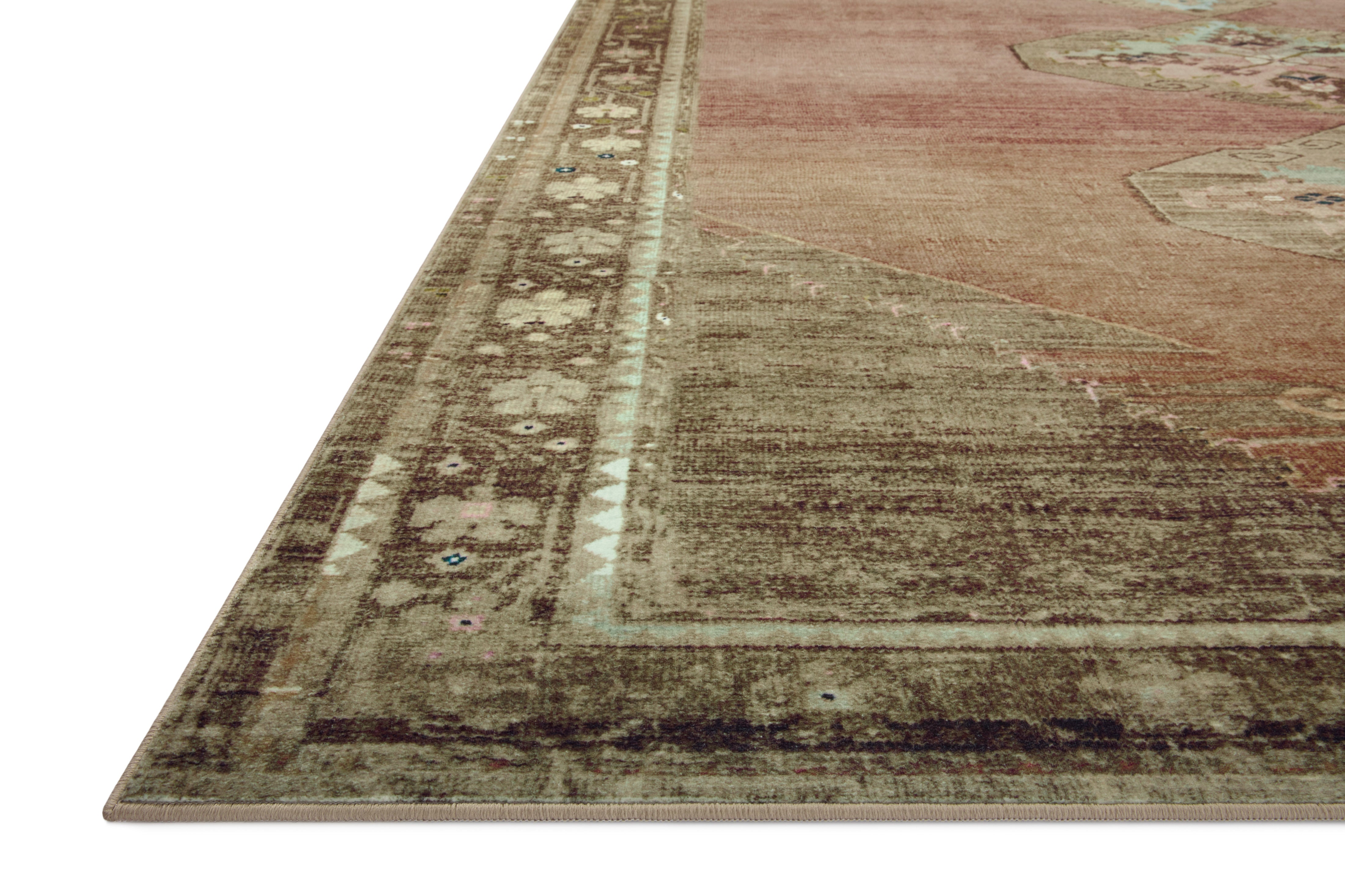 Joanna Gaines x Loloi Sinclair Clay / Tobacco Rug RUGS - synthetic Loloi