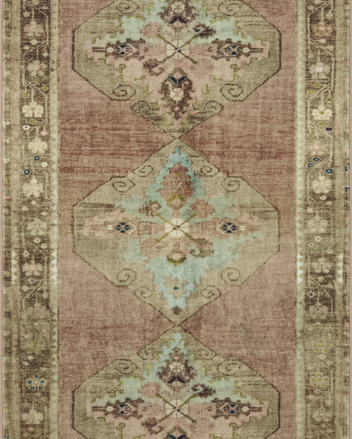 Joanna Gaines x Loloi Sinclair Clay / Tobacco Rug RUGS - synthetic Loloi