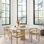 Loloi Skye Blush / Grey Oval Rug RUGS - synthetic Loloi