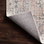 Loloi Skye Blush / Grey Oval Rug RUGS - synthetic Loloi
