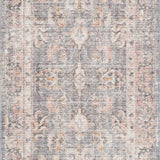 Loloi Skye Grey / Apricot Rug RUGS - synthetic Loloi