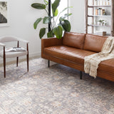 Loloi Skye Grey / Apricot Rug RUGS - synthetic Loloi