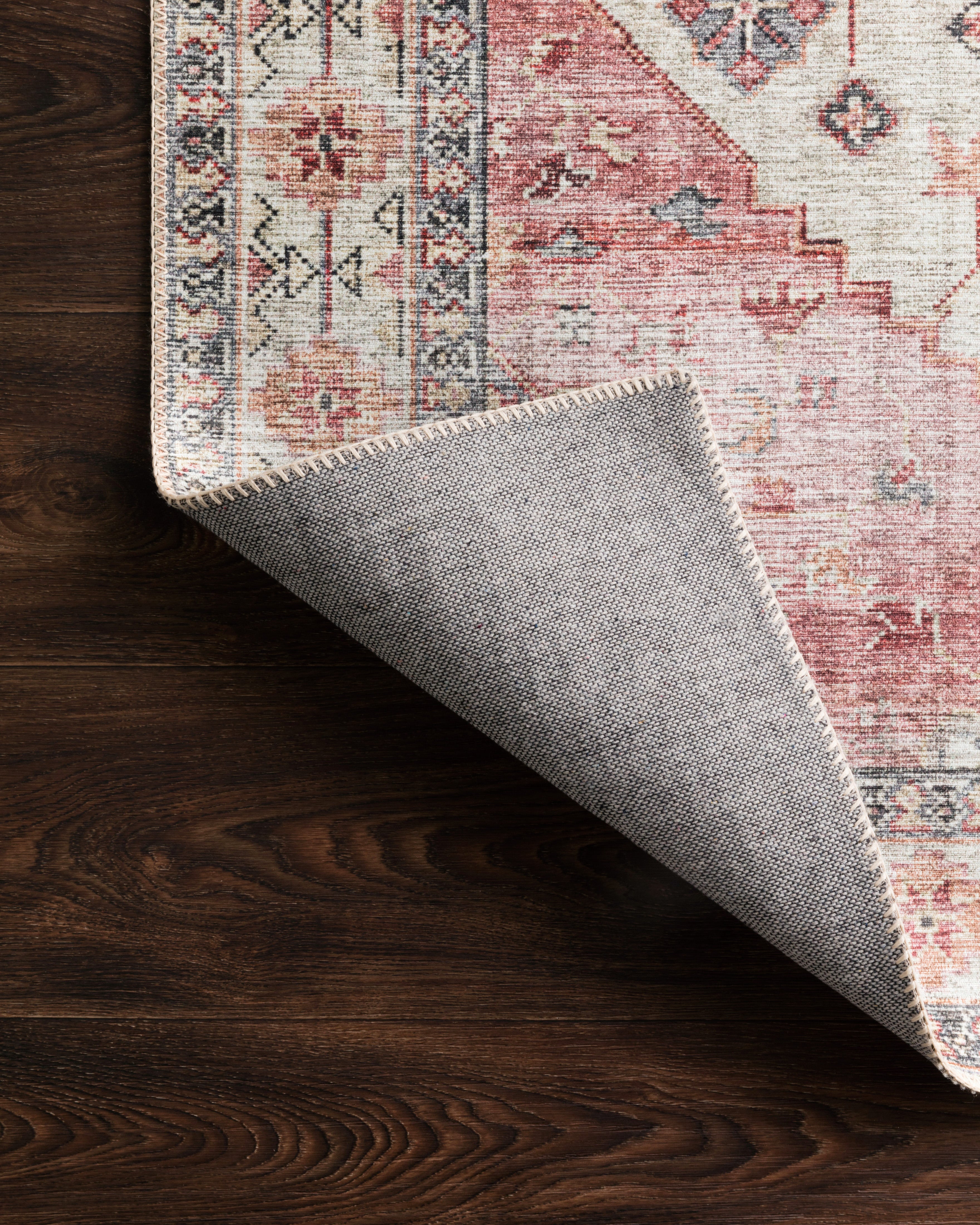 Loloi Skye Ivory / Berry Rug RUGS - patterned Loloi