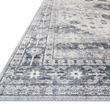 Loloi Skye Silver / Grey Oval Rug RUGS - synthetic Loloi