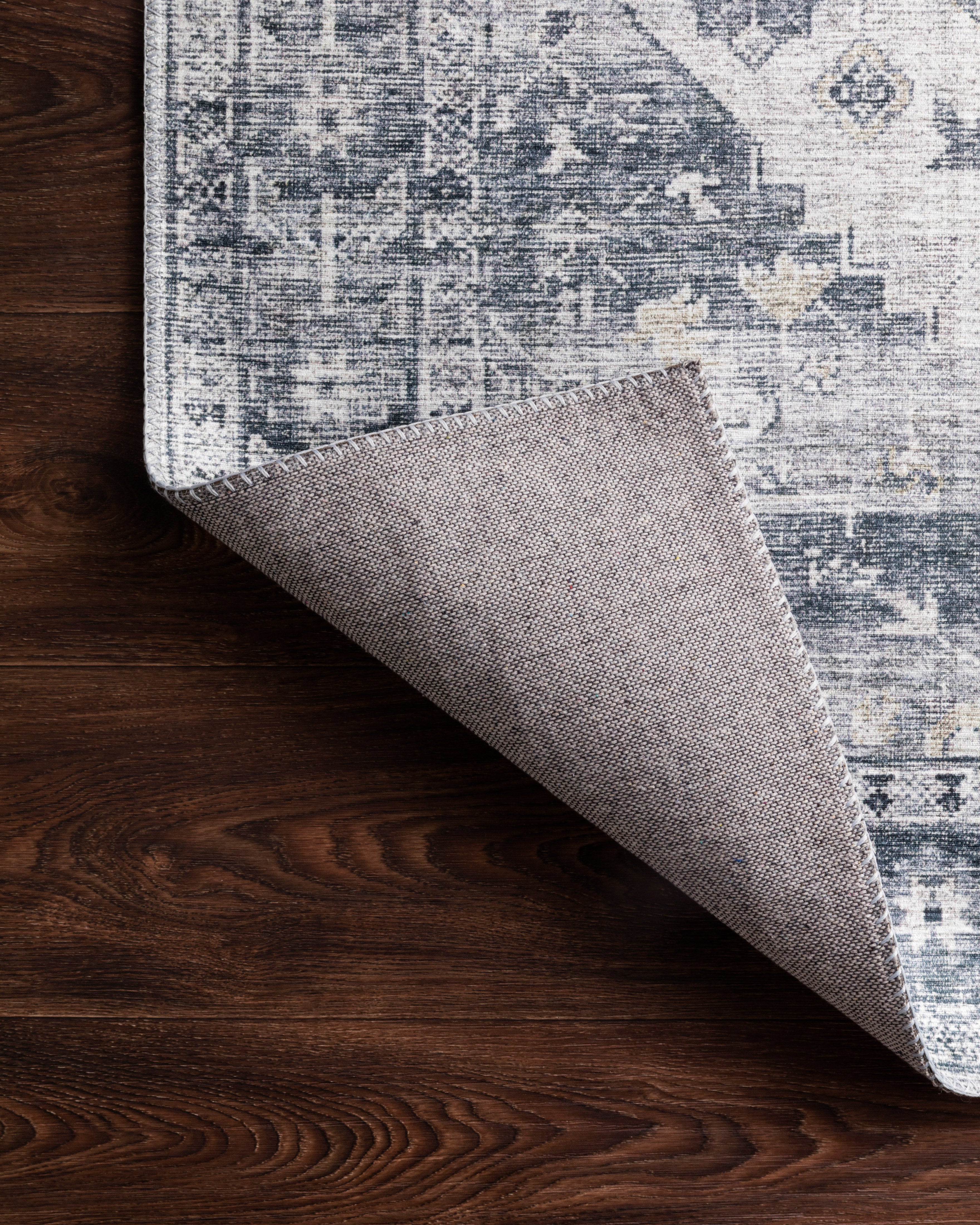 Loloi Skye Silver / Grey Oval Rug RUGS - synthetic Loloi