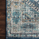 Loloi Skye Denim / Natural Rug RUGS - synthetic Loloi