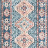Loloi Skye Turquoise / Terracotta Rug RUGS - synthetic Loloi