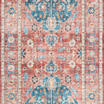 Loloi Skye Brick / Ocean Oval Rug RUGS - synthetic Loloi