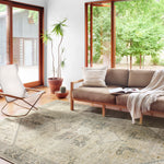 Loloi Skye Natural / Sand Oval Rug RUGS - synthetic Loloi