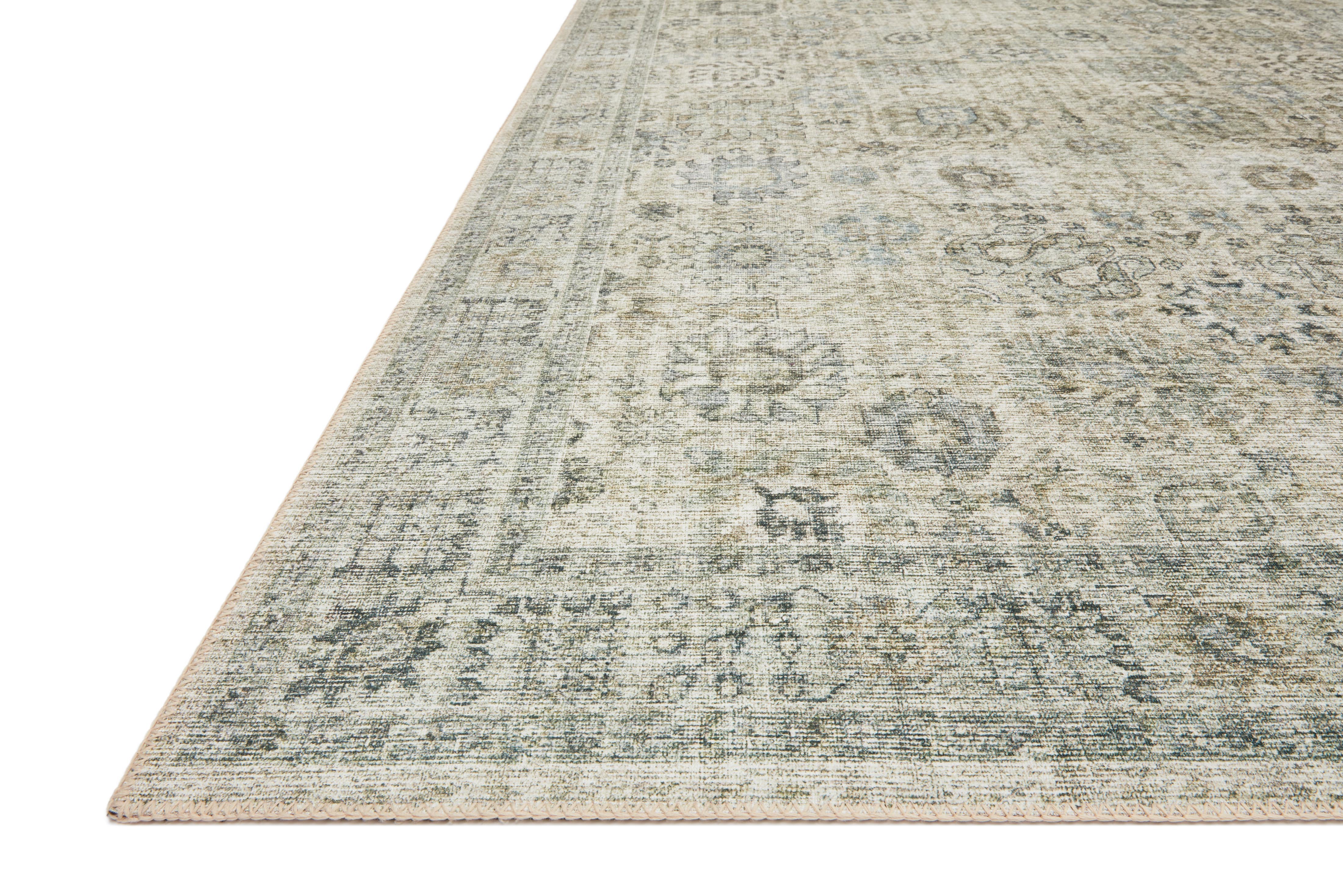 Loloi Skye Natural / Sage Oval Rug RUGS - synthetic Loloi