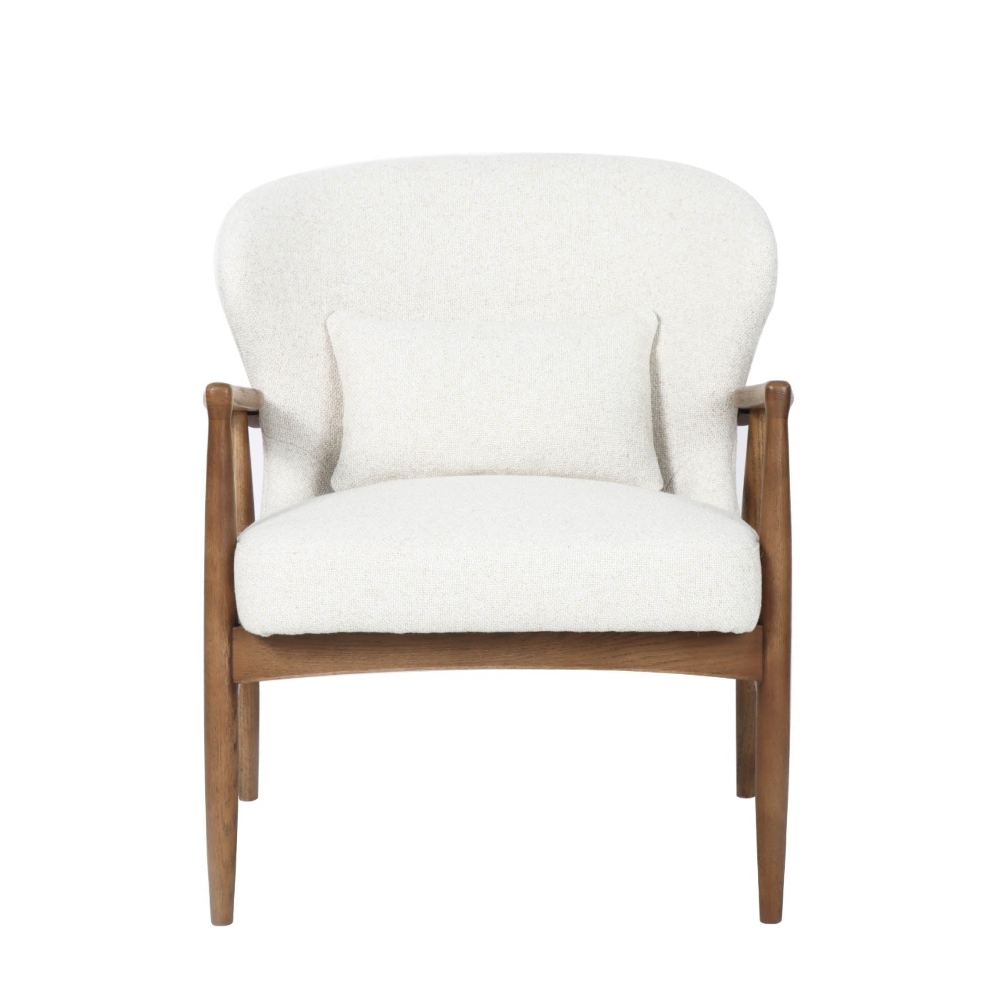 Rialto Club Chair FURNITURE - club chairs LH IMPORTS Snow
