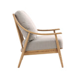 Kelly Club Chair - Light Linen