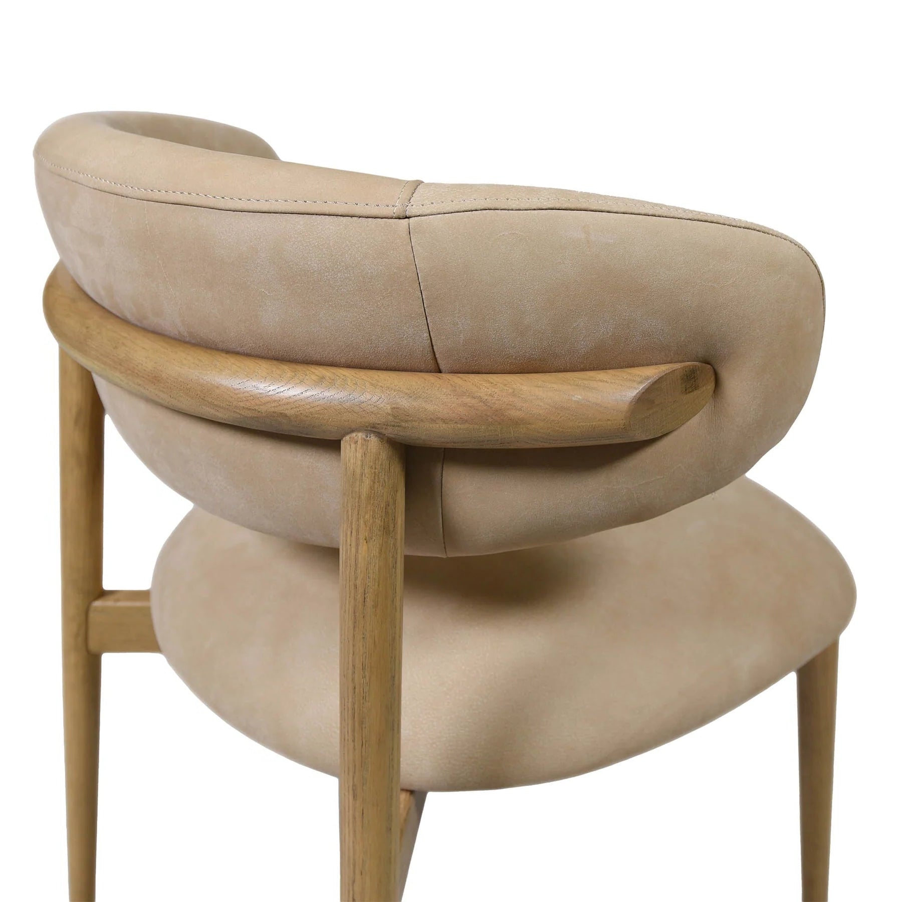 Mila Leather Dining Chair - set of 2 10 - a - FURNITURE - dining chair LH IMPORTS