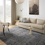 Loloi Soho Onyx / Silver Rug RUGS - synthetic Loloi