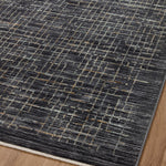 Loloi Soho Onyx / Silver Rug RUGS - synthetic Loloi