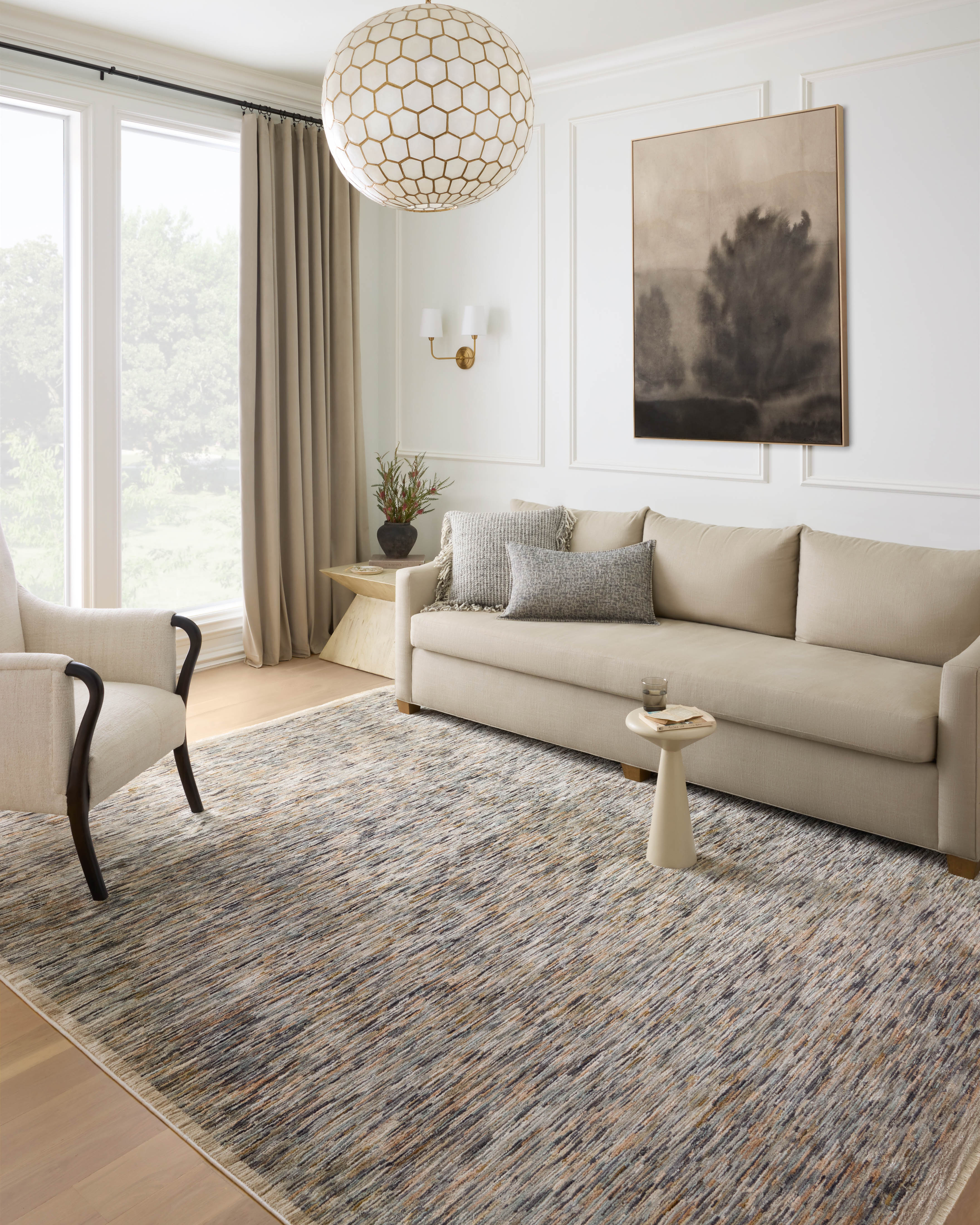 Loloi Soho Multi / Sand Rug RUGS - synthetic Loloi