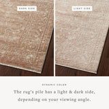 Loloi Sonnet Terracotta / Natural Rug 0-patterned rugs Loloi