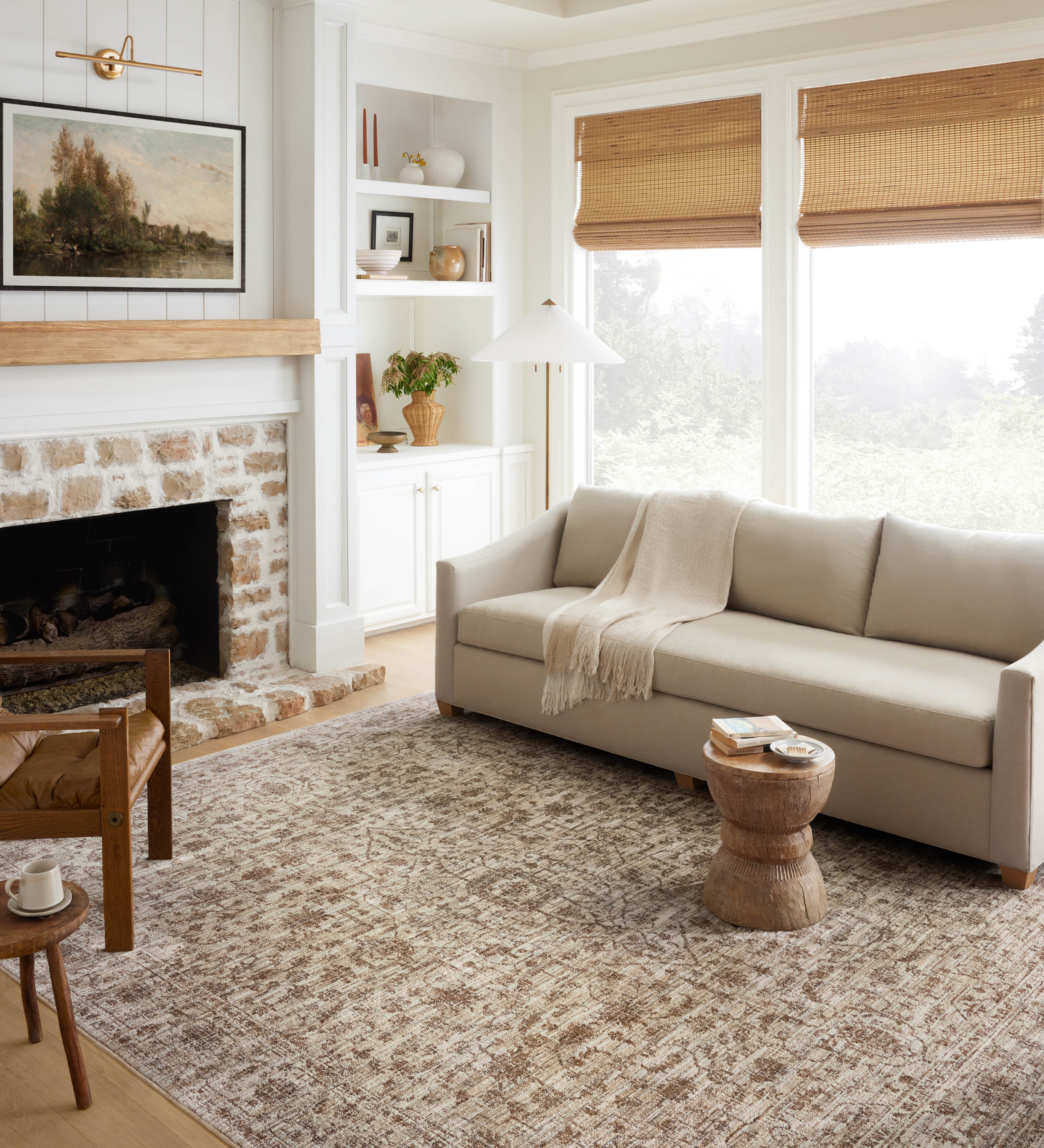 Loloi Sorrento Bark / Natural 2-RUGS-patterned Loloi