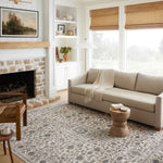 Loloi Sorrento Mist / Charcoal 2-RUGS-patterned Loloi