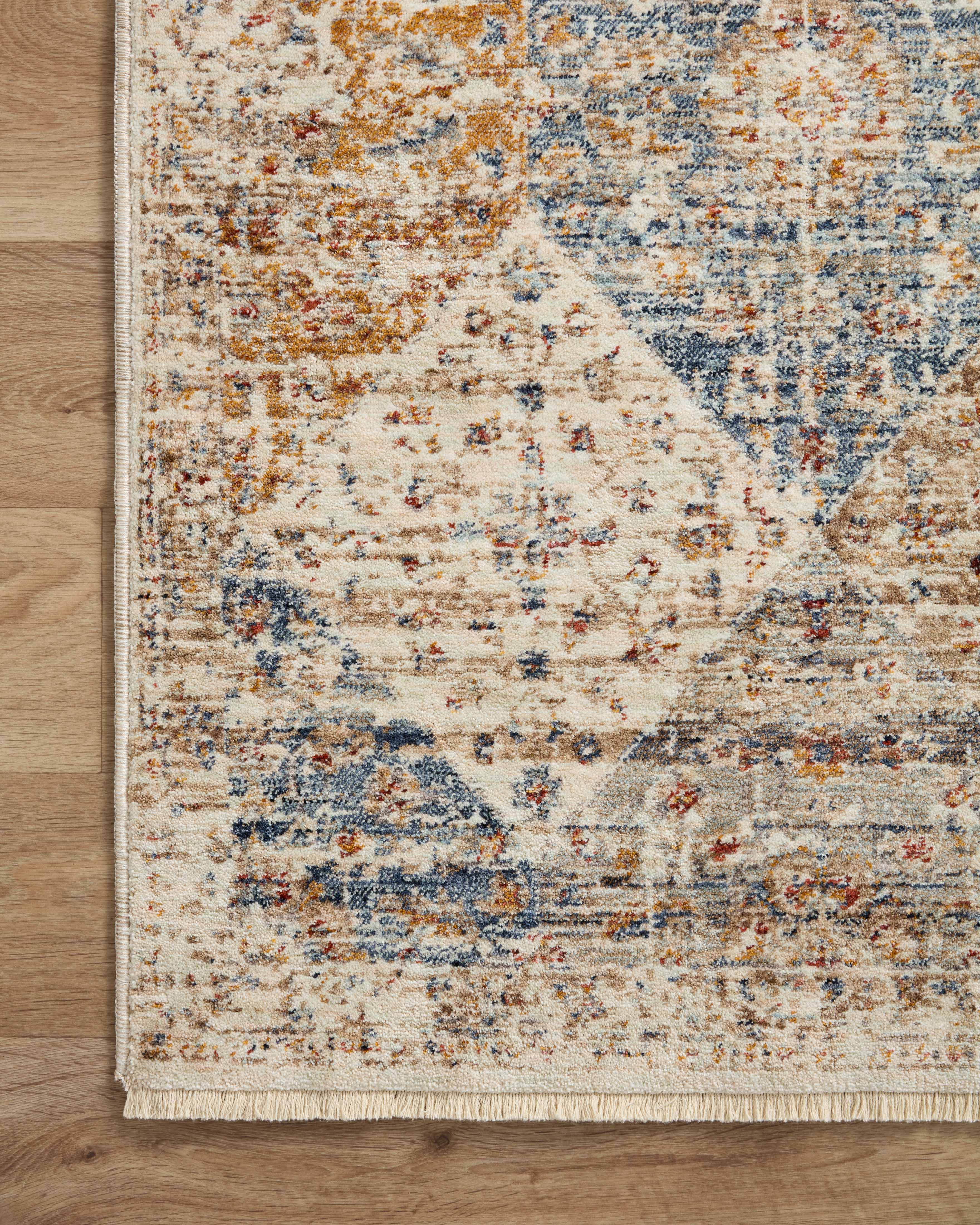 Loloi Sorrento Ivory / Multi Rug RUGS - synthetic Loloi