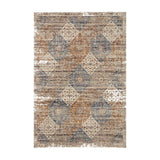 Loloi Sorrento Ivory / Multi Rug RUGS - synthetic Loloi 18" x 18"