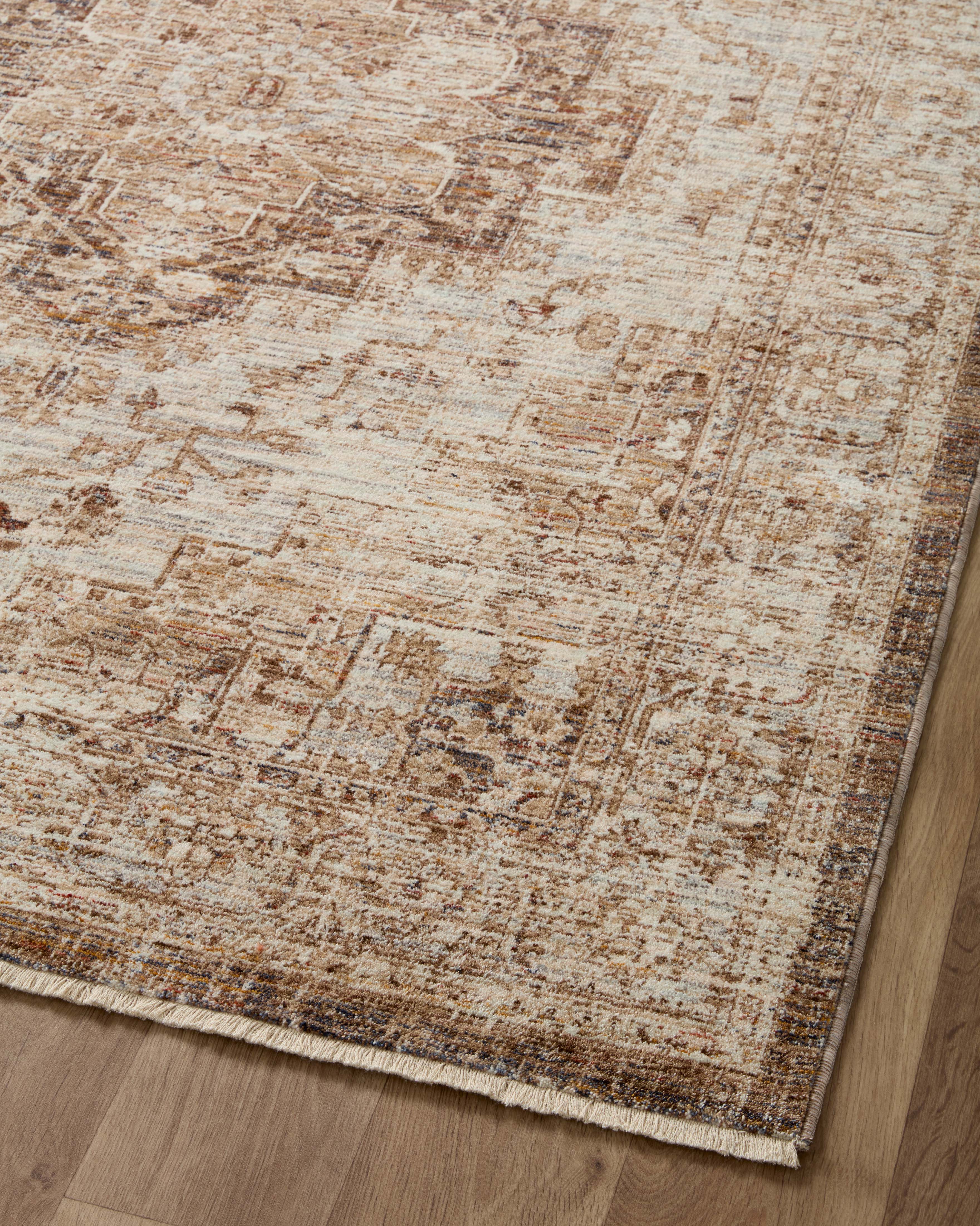 Loloi Sorrento Mocha / Multi Rug RUGS - synthetic Loloi
