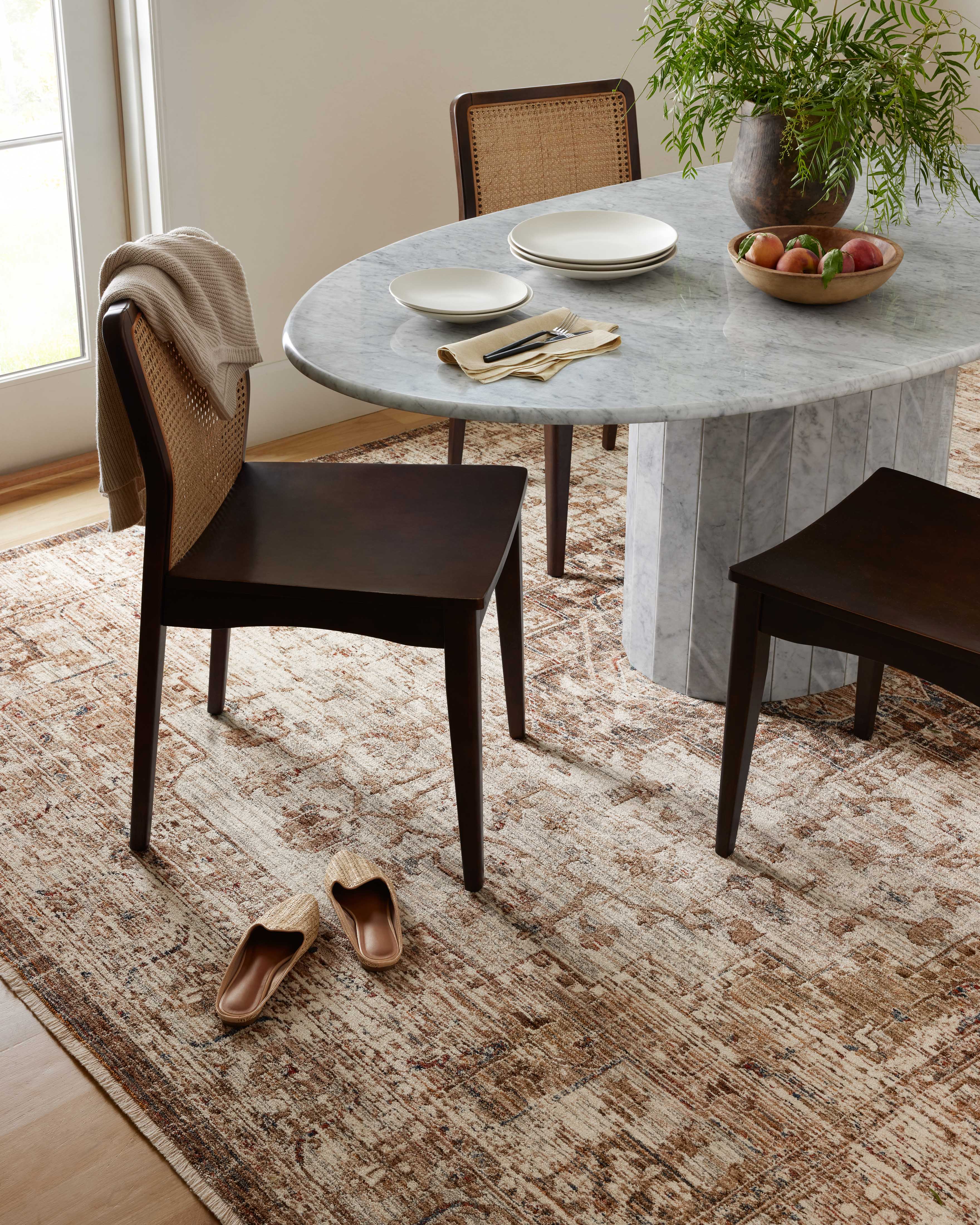 Loloi Sorrento Mocha / Multi Rug RUGS - synthetic Loloi