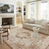 Loloi Sorrento Mocha / Multi Rug RUGS - synthetic Loloi