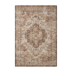 Loloi Sorrento Mocha / Multi Rug RUGS - synthetic Loloi 18" x 18"