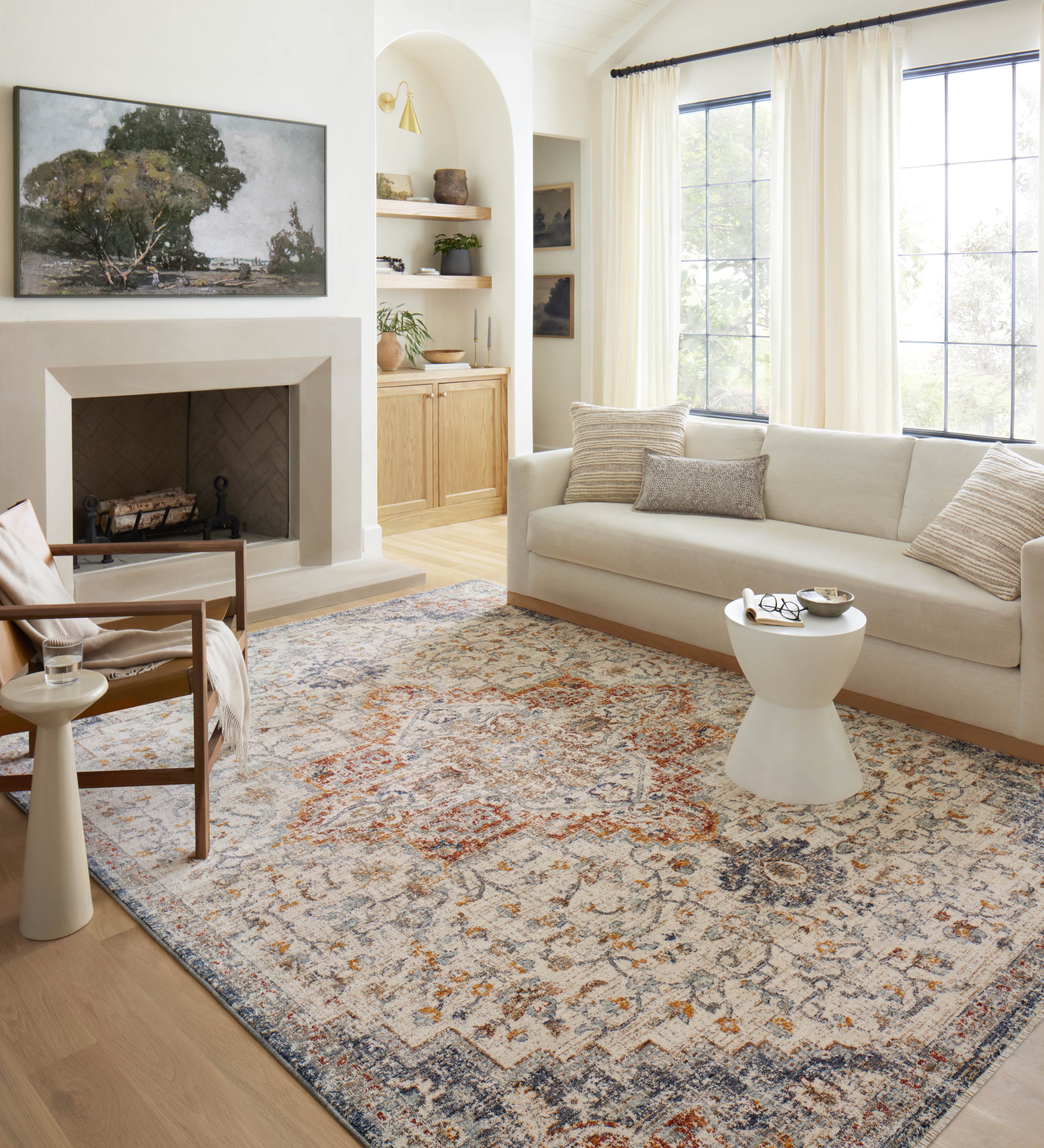 Loloi Sorrento Ivory / Fiesta Rug RUGS - synthetic Loloi