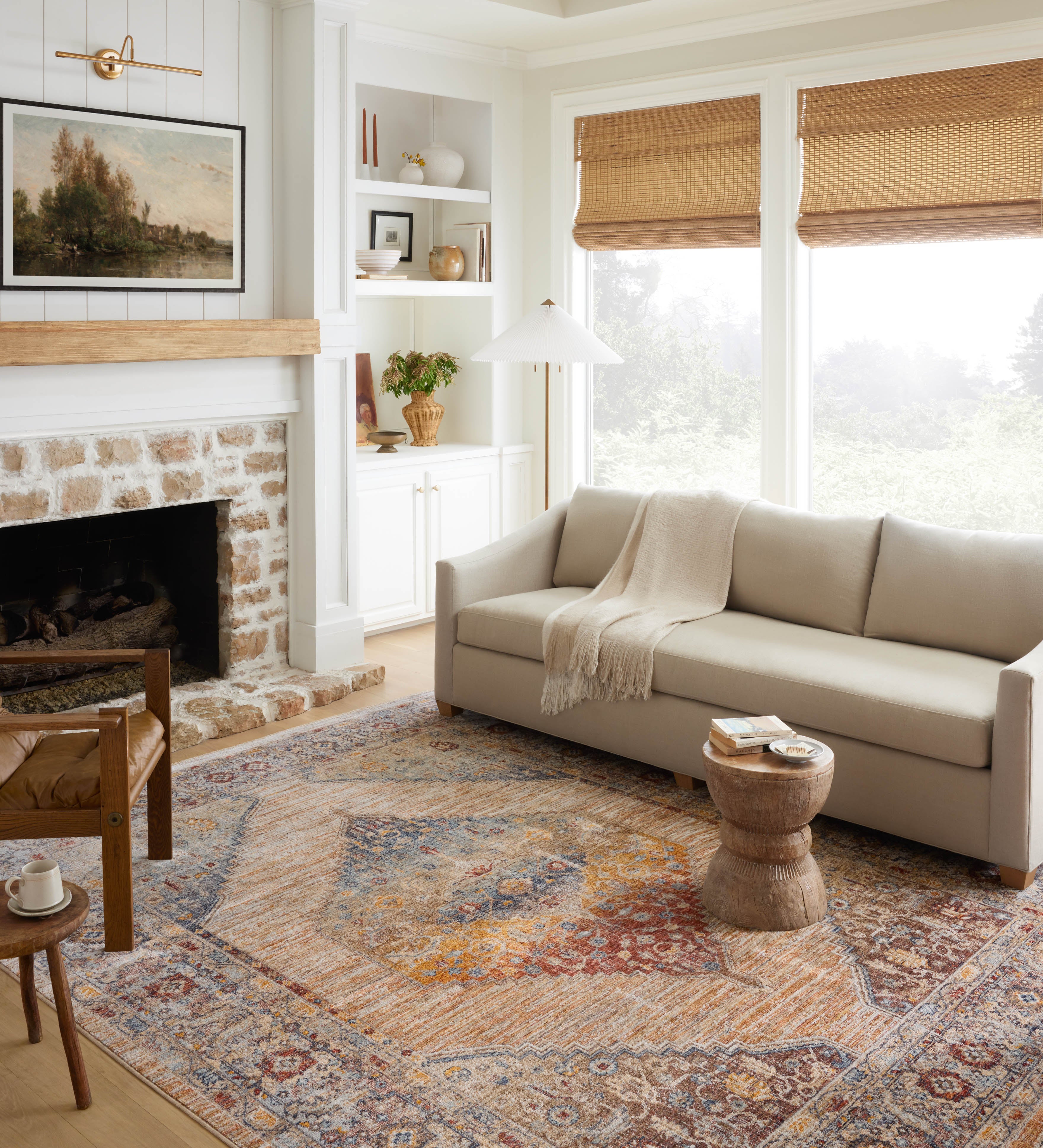 Loloi Sorrento Multi / Sunset Rug RUGS - synthetic Loloi
