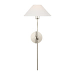 Hackney 25" Tail Sconce LIGHTING - sconce Visual Comfort Polished Nickel