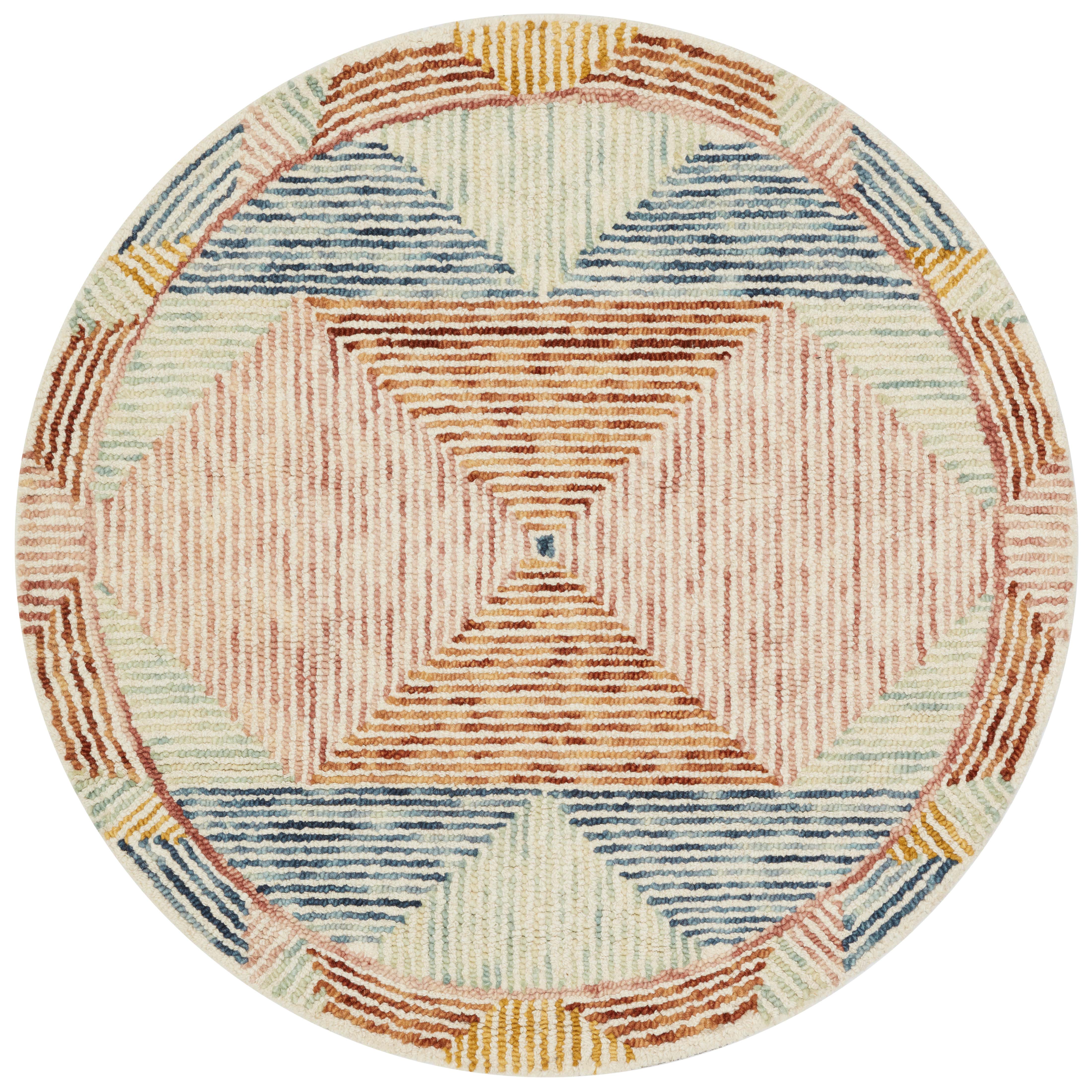 Loloi Spectrum Ivory / Multi Rug RUGS - wool Loloi