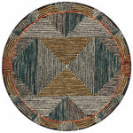 Loloi Spectrum Lagoon / Spice Rug RUGS - wool Loloi