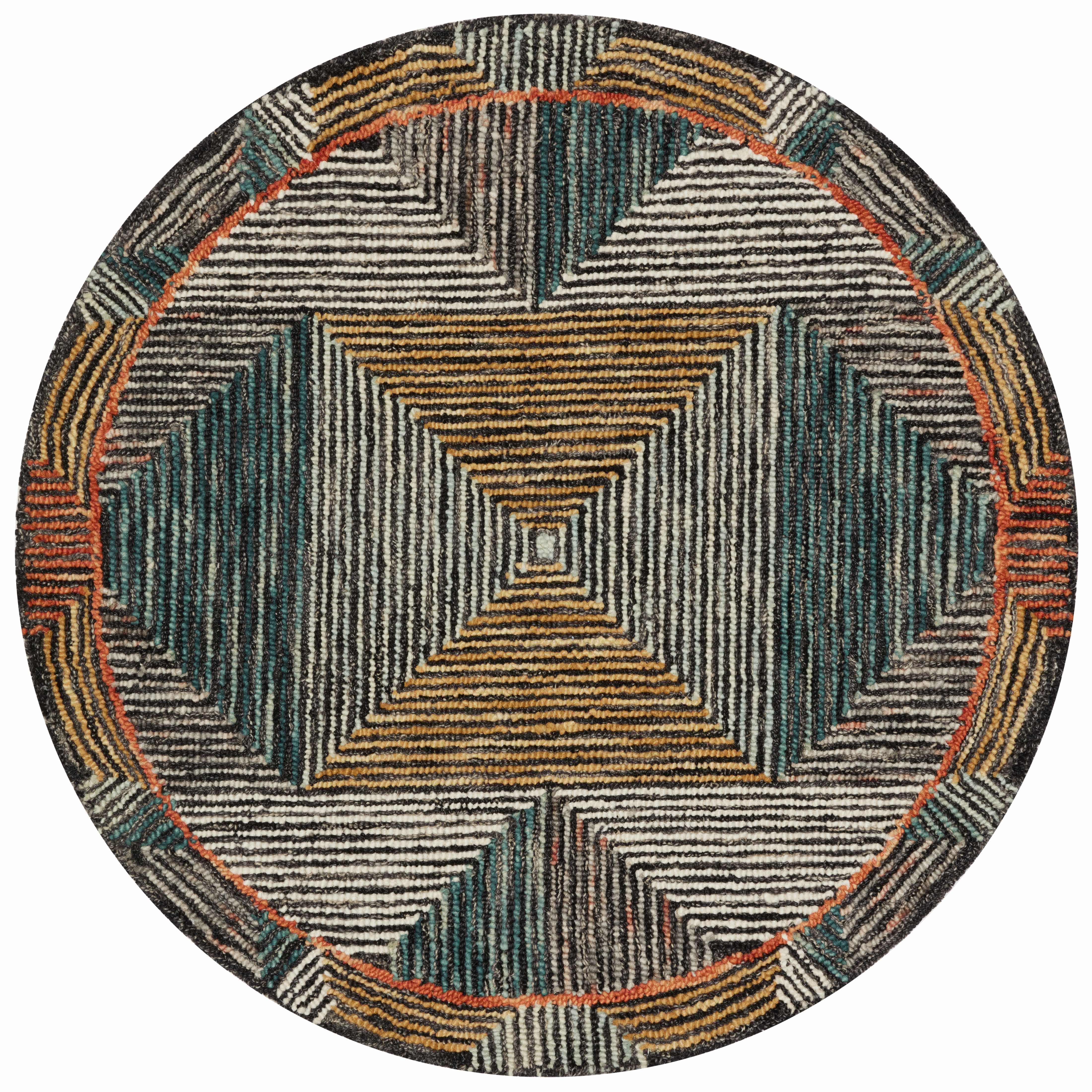 Loloi Spectrum Lagoon / Spice Rug RUGS - wool Loloi