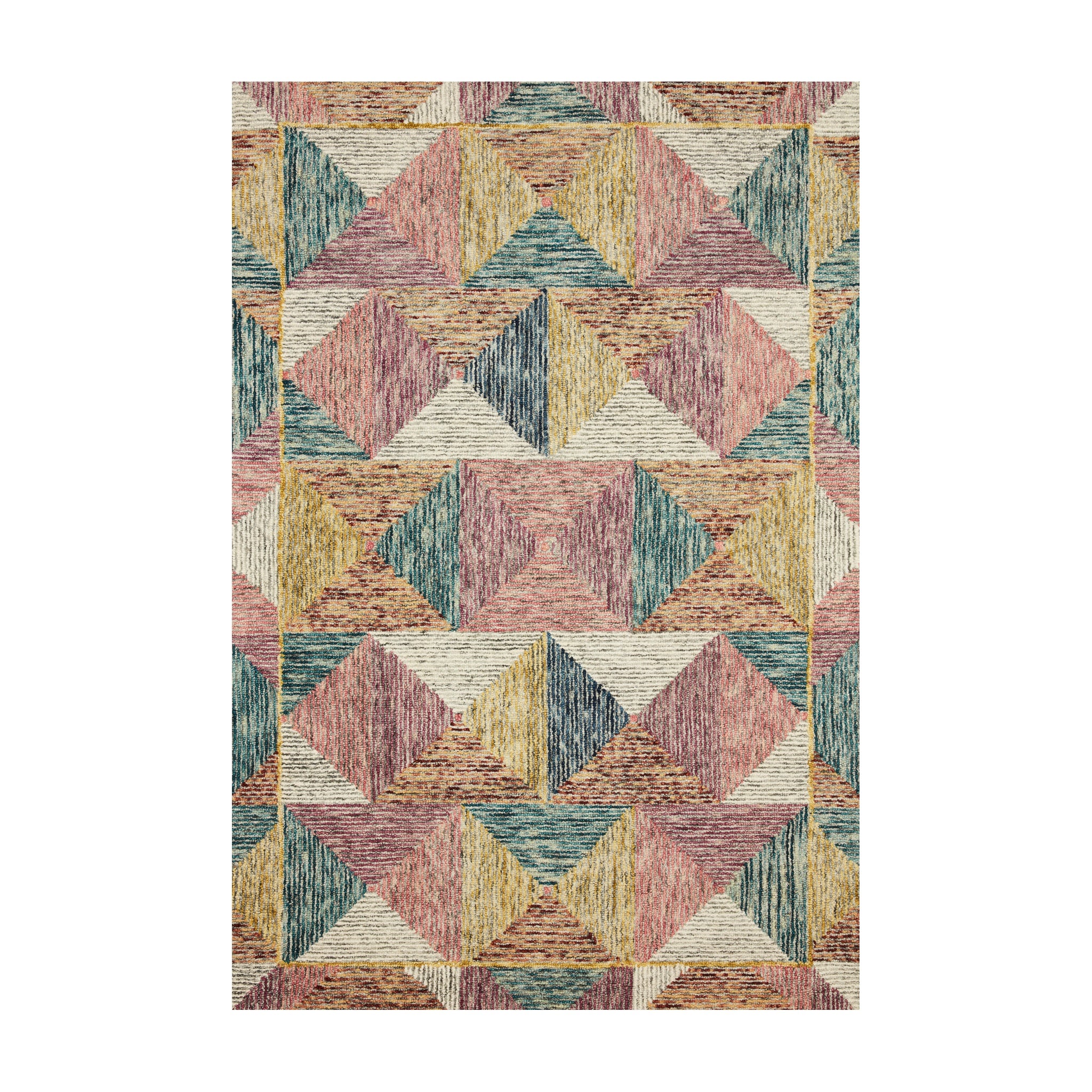 Loloi Spectrum Silver / Fiesta Rug RUGS - wool Loloi 18" x 18"