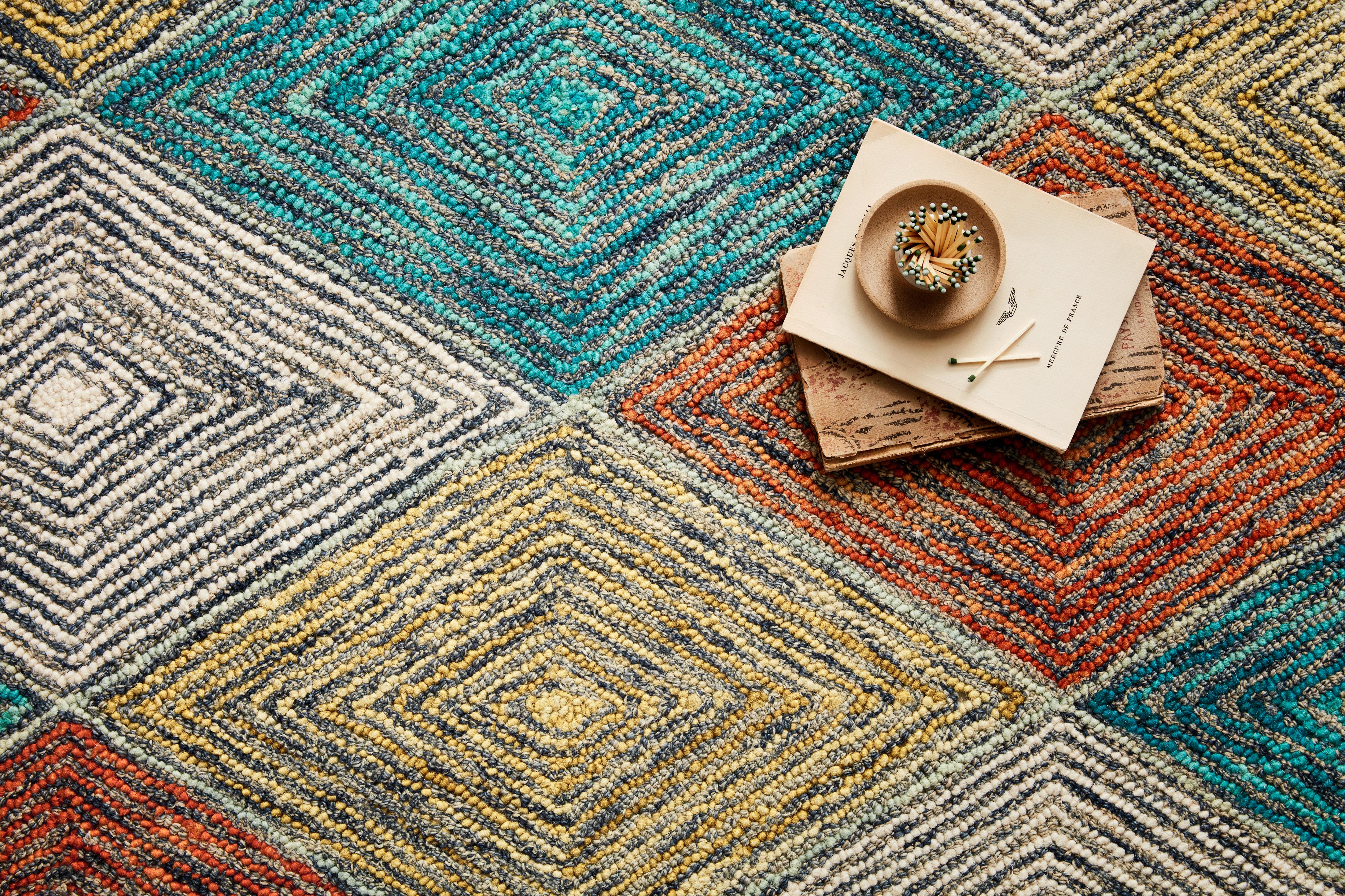 Loloi Spectrum Sunset / Ocean Rug RUGS - wool Loloi