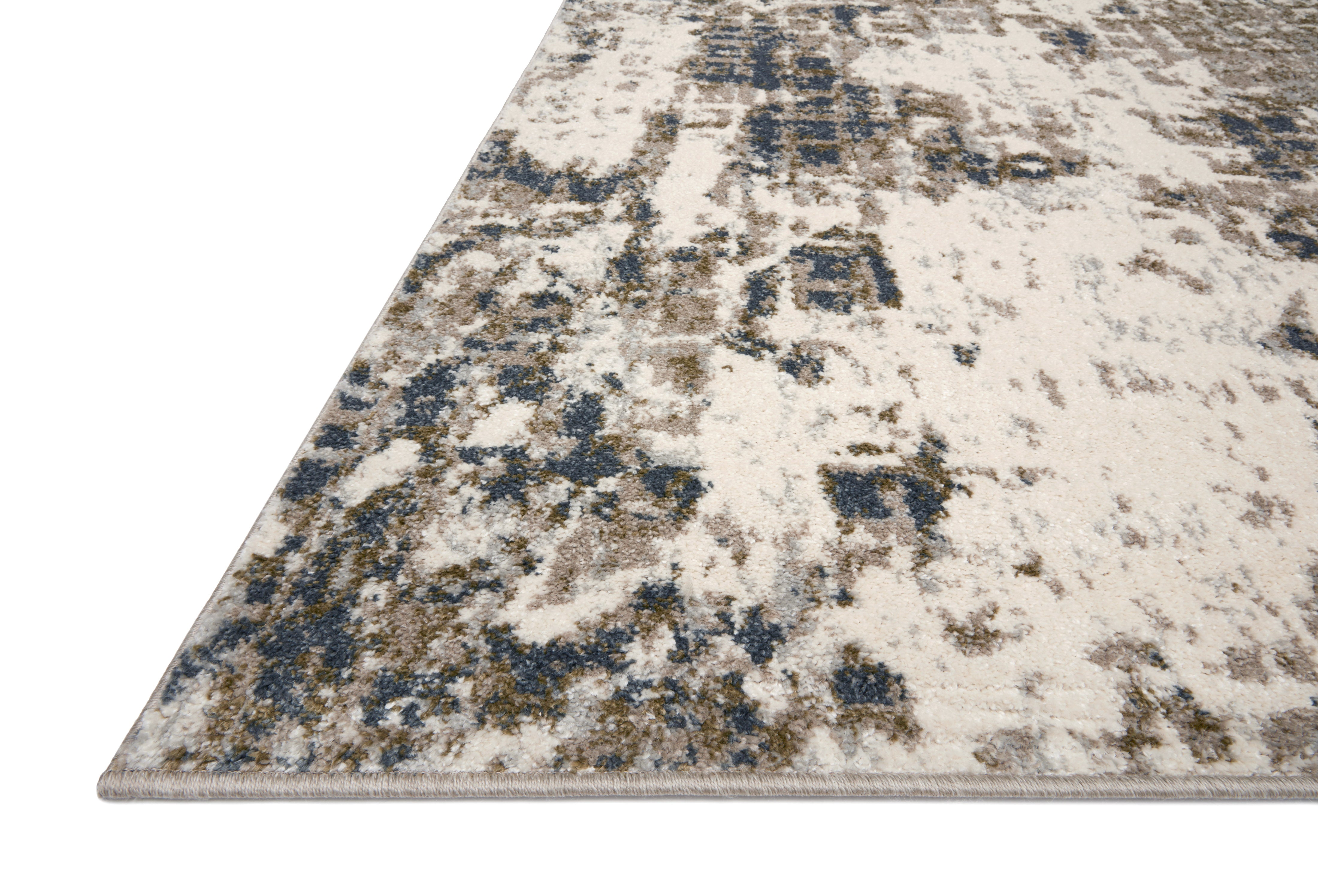 Loloi Spirit Pewter / Olive Rug Loloi