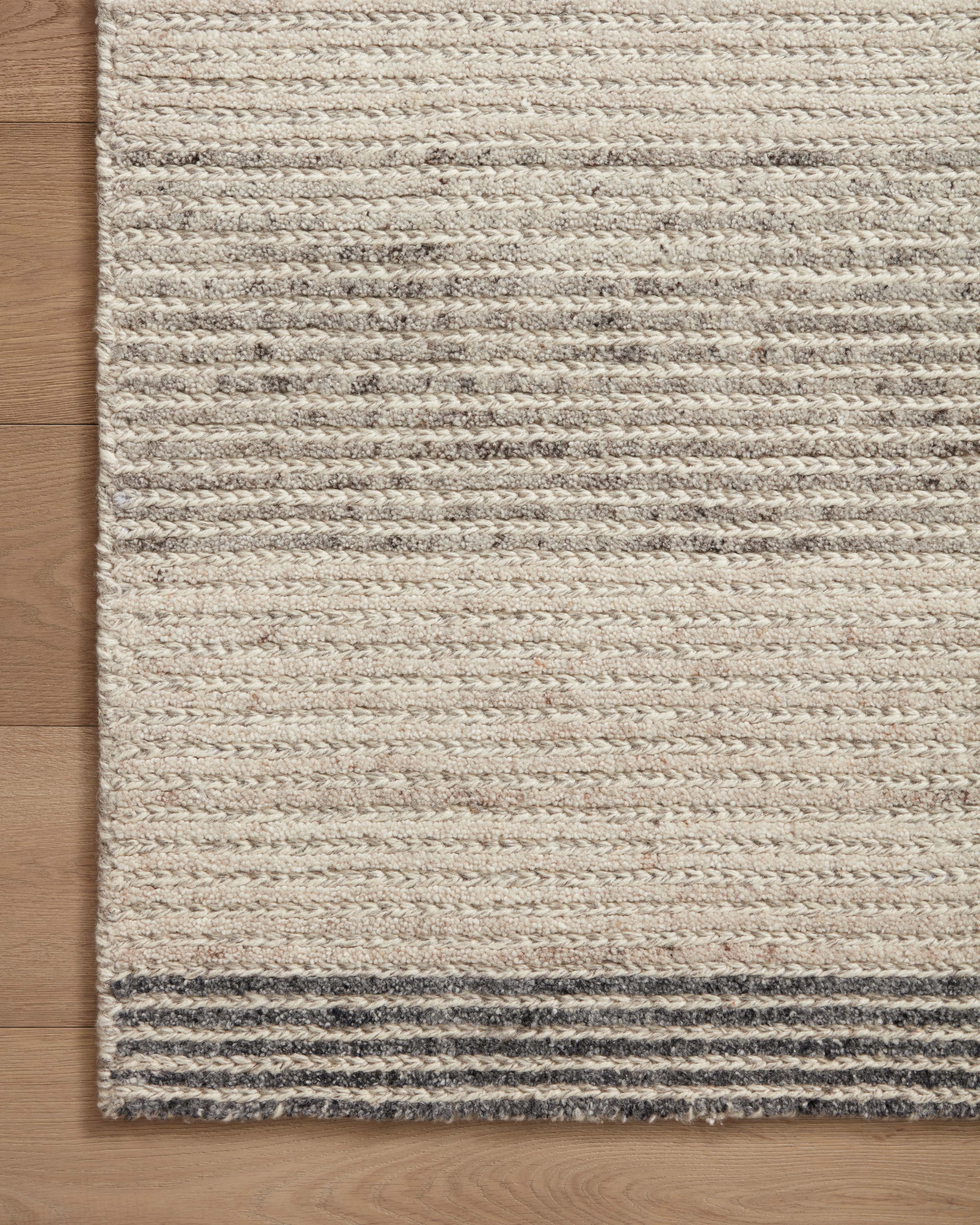 Loloi Stiles Dove / Ink Runner Rug RUGS - wool Loloi
