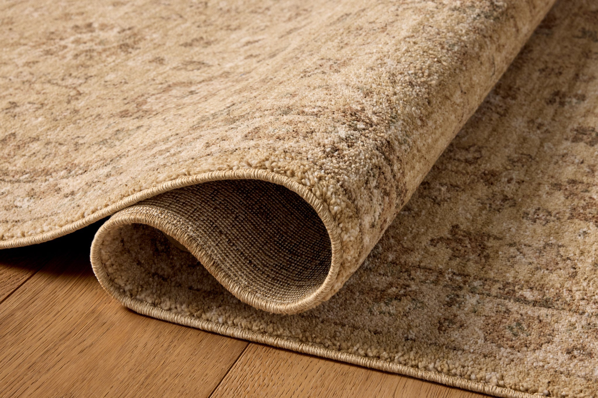 Magnolia Home x Loloi Storrie Wheat / Earth Rug - Rug & Weave
