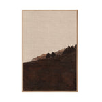 IN STORE - "Chestnut Horizon VIII" Framed Art Print ARTWORK - in store Celadon Art