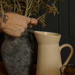 Ceramic Ivory Pitcher - Rug & Weave
