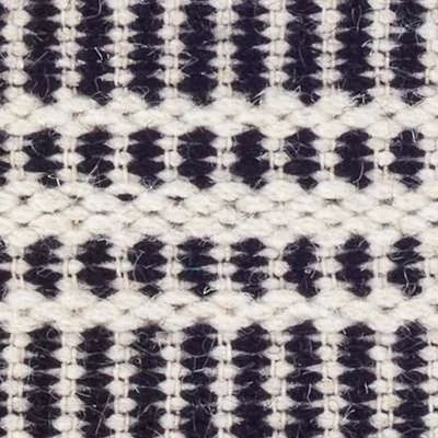 Malta Black/Ivory Handwoven Wool Rug-Rug & Weave
