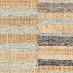 Ravel Stripe Blue Handwoven Wool Rug-Rug & Weave
